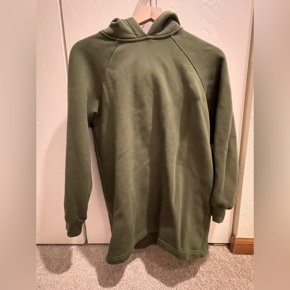 Cynthia Rowley Green Women's Hoodie Mini Dress - Picture 2 of 4